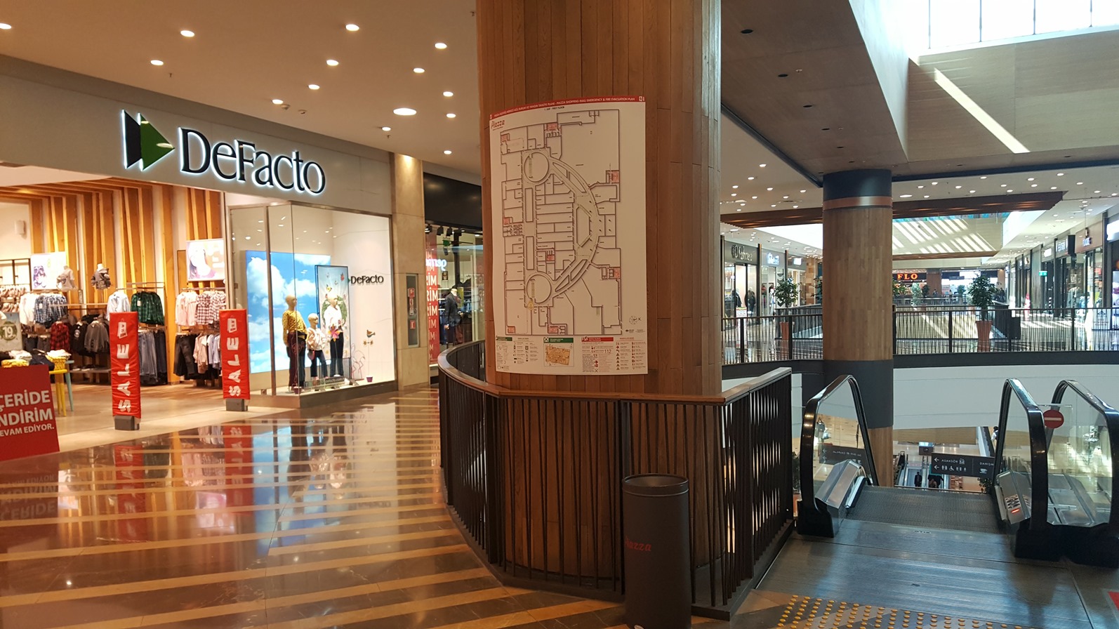 Kahramanmaraş Piazza AVM Acil Durum Tahliye ve Yangın Tahliye Planı