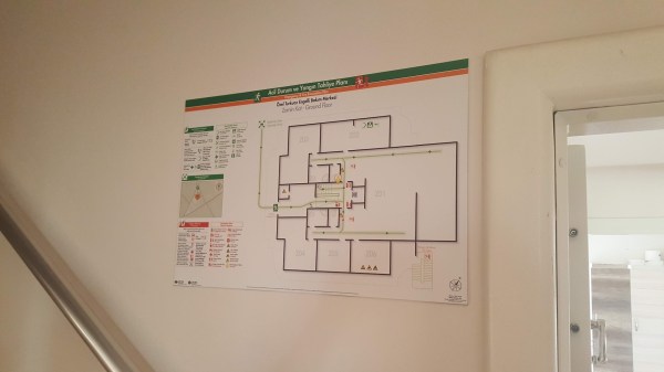 Engelli Bakım Medikal İşyerleri ISO 23601 Acil Durum ve Yangın Tahliye Kat Planı Örnekleri Acil Durum Planı