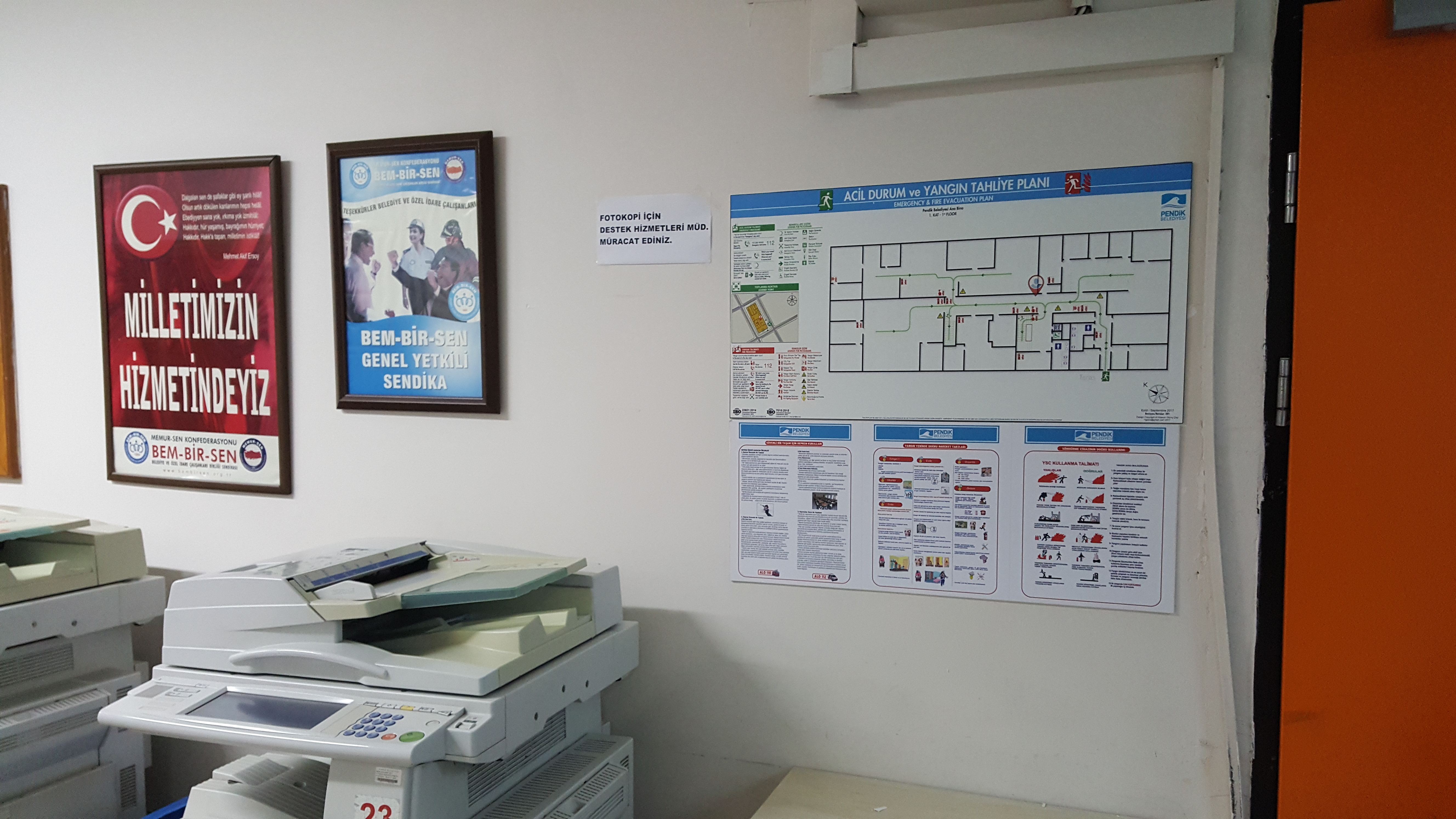 ISO 23601 Acil Durum Tahliye ve Yangın Tahliye Plan Örnekleri