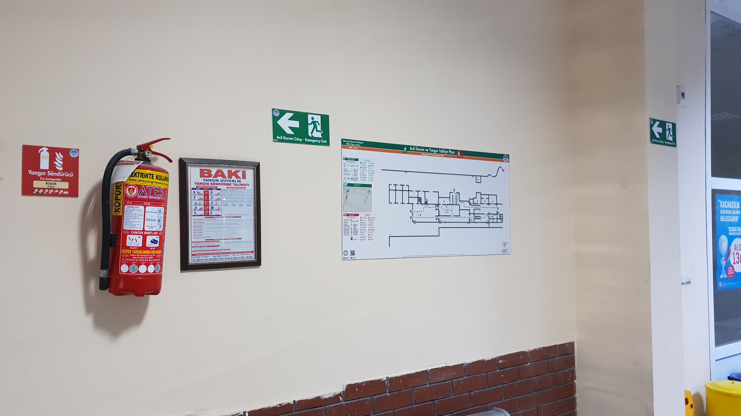 ISO 23601 Acil Durum Tahliye ve Yangın Tahliye Plan Örnekleri