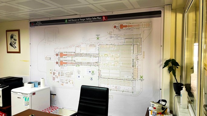 WallTextile 200x300cm Uygulama örneği