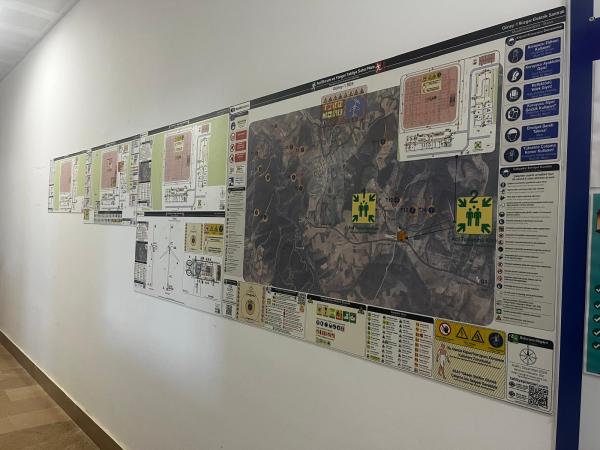 ISO 23601 Acil Durum ve Yangın Tahliye Planı,
Tahliye Krokisi,
Acil Durum Müdahale Prosedürleri Panosu,
ISO 7010 Uyarı Levhaları ve 16069 Acil Durum Yönlendirmeleri,
ISO 7010 Safety Signs; 16069 Emergency Way Guidance,