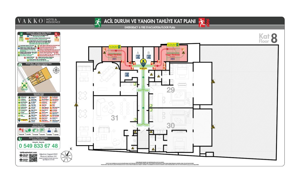 Otel Konaklama İşyerlerinde Tahliye Planları
Konutların Turizm Amaçlı Kiralanması