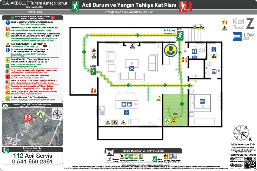 Otel Konaklama İşyerlerinde Tahliye Planları
Konutların Turizm Amaçlı Kiralanması
