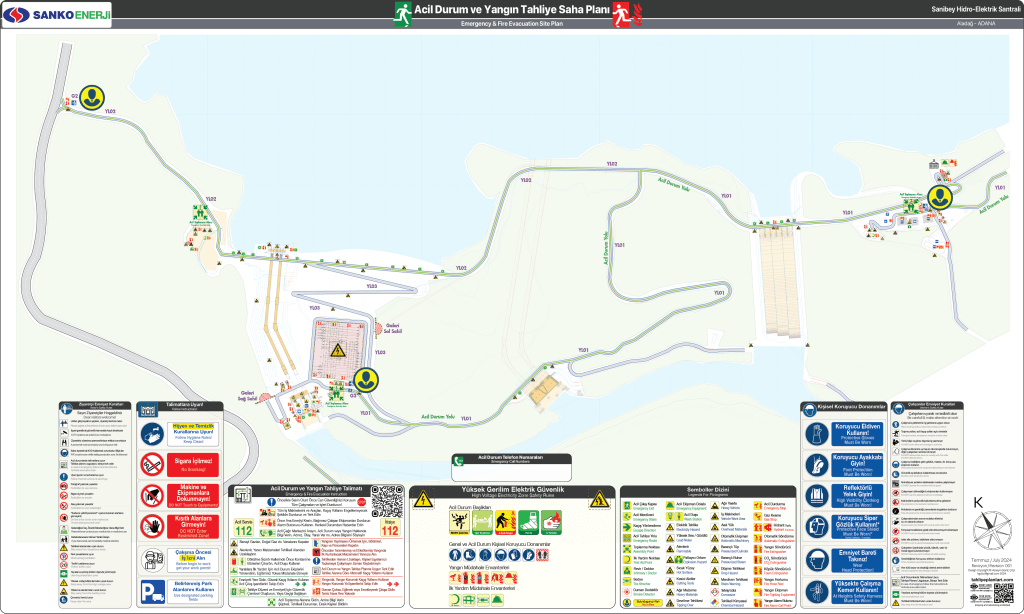HES ISO 23601 Acil Durum ve Yangın Tahliye Planı,
Acil Durum Eylem Planı,
Tahliye Krokisi,
Animated Risk Haritası