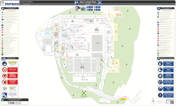 Gazlı İçecek Üretim Tesisi ISO 23601  Acil Durum ve Yangın Tahliye Planları