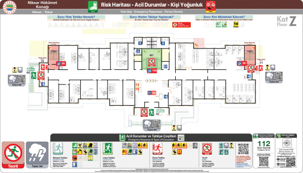 Sel Taşkın Risk Noktaları - Uyarı Levhası ve ADEP Talimat Asılması Gerken Yerleri